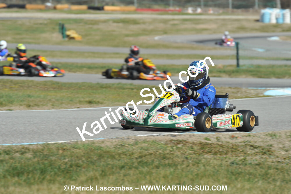 07/03/2010 : 1ère manche du Championnat du Sud 2010 à Lavelanet (photos Patrick Lascombes) 2010 — karting