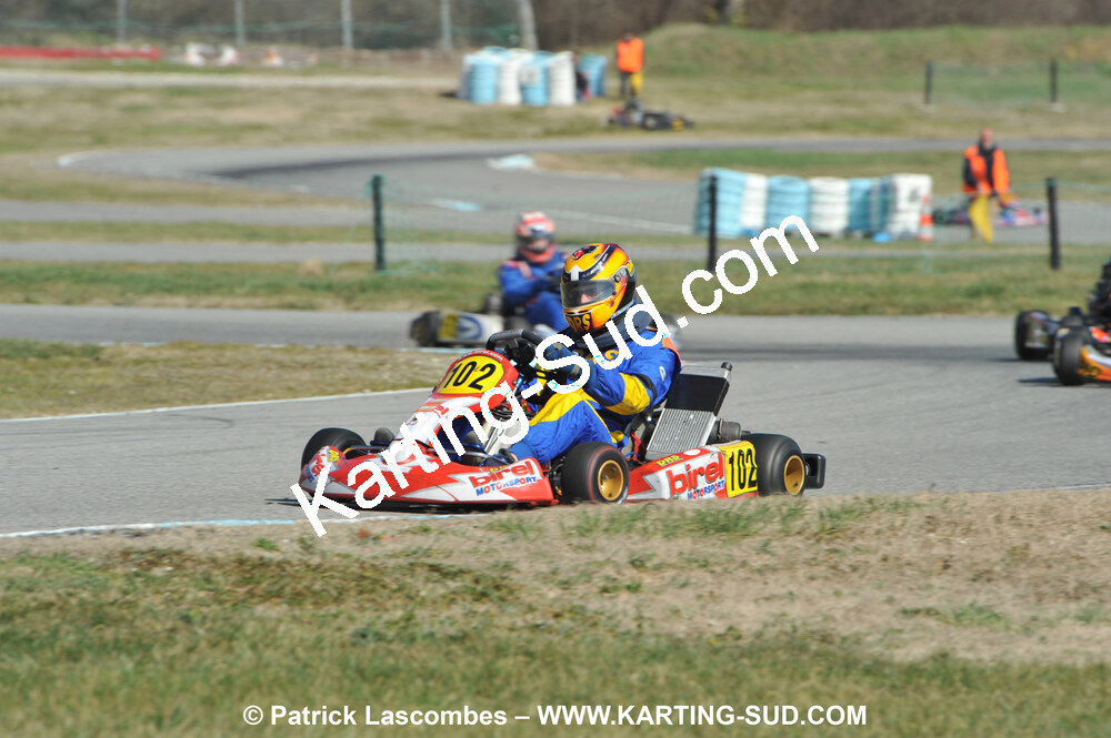 07/03/2010 : 1ère manche du Championnat du Sud 2010 à Lavelanet (photos Patrick Lascombes) 2010 — karting
