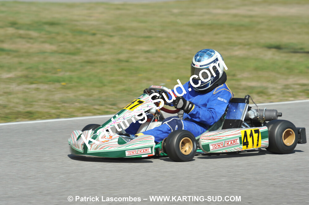 07/03/2010 : 1ère manche du Championnat du Sud 2010 à Lavelanet (photos Patrick Lascombes) 2010 — karting