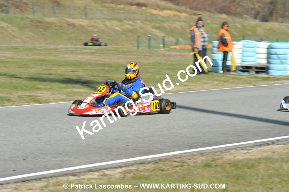07/03/2010 : 1ère manche du Championnat du Sud 2010 à Lavelanet (photos Patrick Lascombes) 2010 — karting