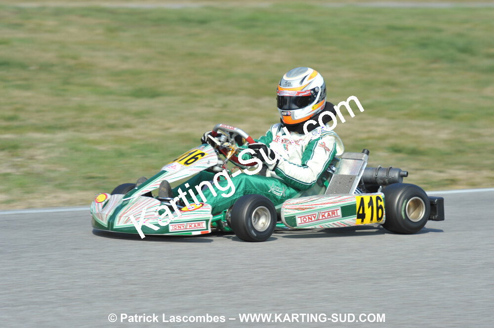 07/03/2010 : 1ère manche du Championnat du Sud 2010 à Lavelanet (photos Patrick Lascombes) 2010 — karting