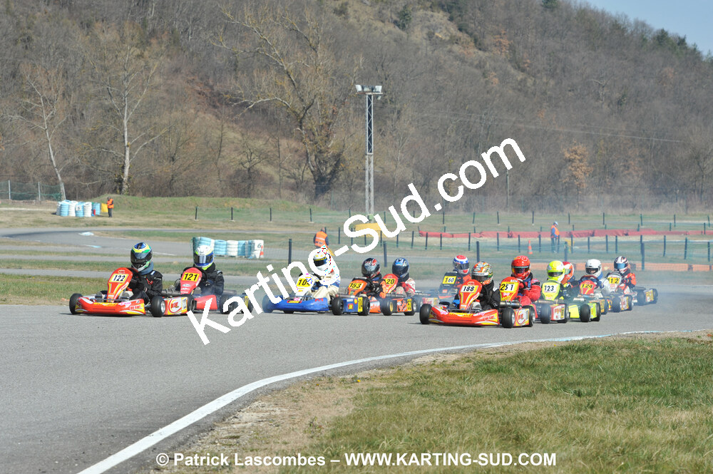 07/03/2010 : 1ère manche du Championnat du Sud 2010 à Lavelanet (photos Patrick Lascombes) 2010 — karting