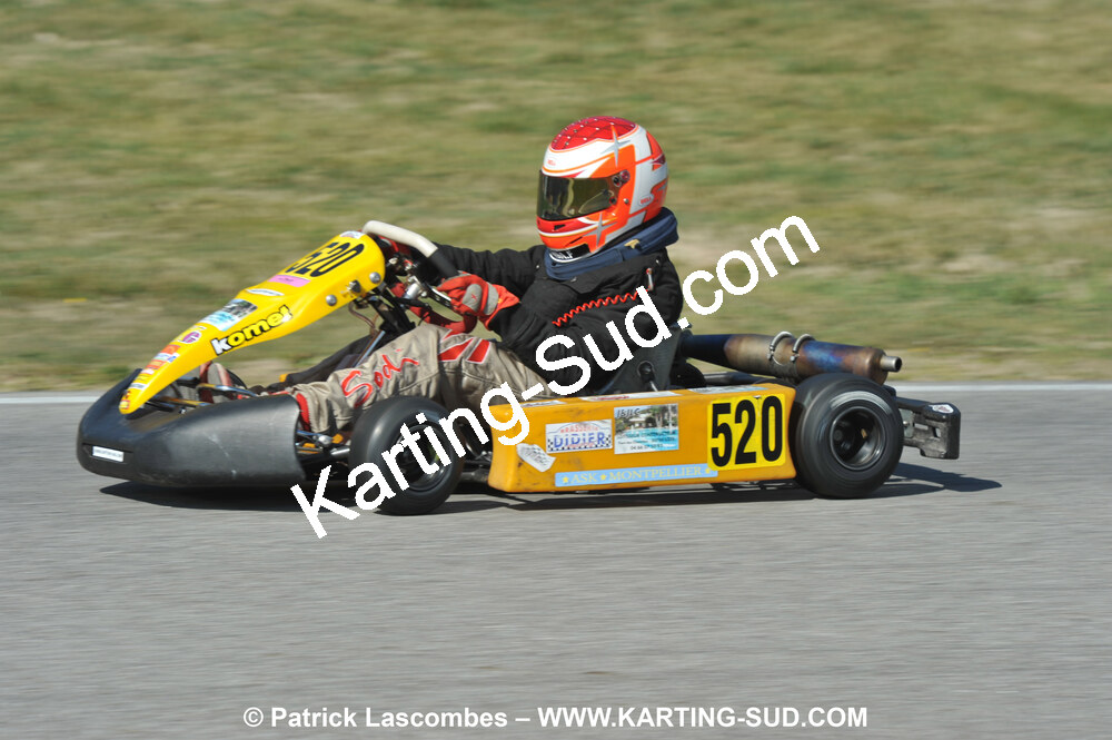 07/03/2010 : 1ère manche du Championnat du Sud 2010 à Lavelanet (photos Patrick Lascombes) 2010 — karting