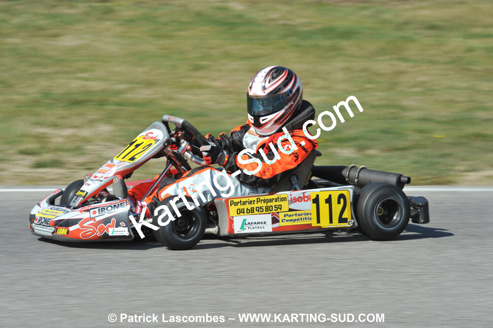 07/03/2010 : 1ère manche du Championnat du Sud 2010 à Lavelanet (photos Patrick Lascombes) 2010 — karting