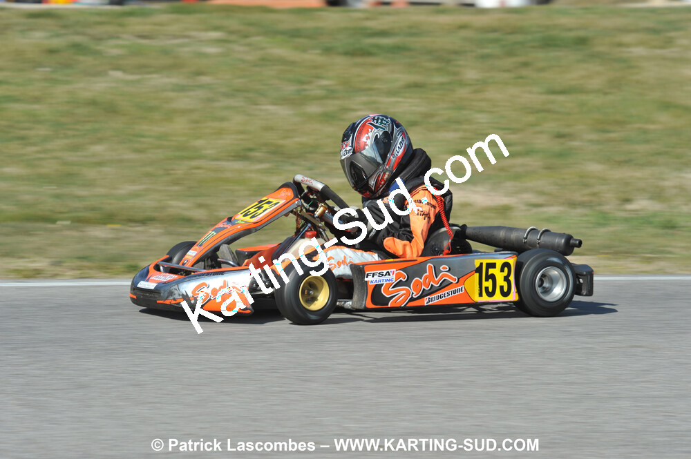 07/03/2010 : 1ère manche du Championnat du Sud 2010 à Lavelanet (photos Patrick Lascombes) 2010 — karting