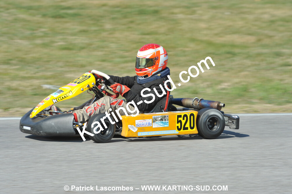 07/03/2010 : 1ère manche du Championnat du Sud 2010 à Lavelanet (photos Patrick Lascombes) 2010 — karting