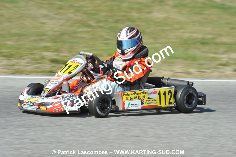 07/03/2010 : 1ère manche du Championnat du Sud 2010 à Lavelanet (photos Patrick Lascombes) 2010 — karting