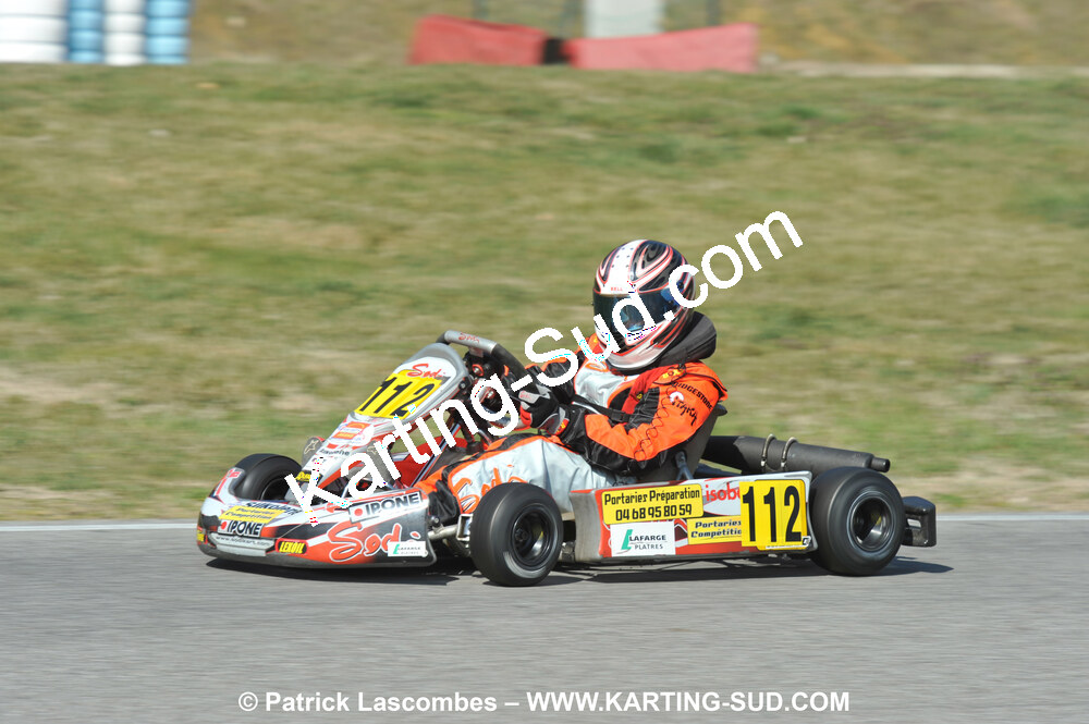 07/03/2010 : 1ère manche du Championnat du Sud 2010 à Lavelanet (photos Patrick Lascombes) 2010 — karting
