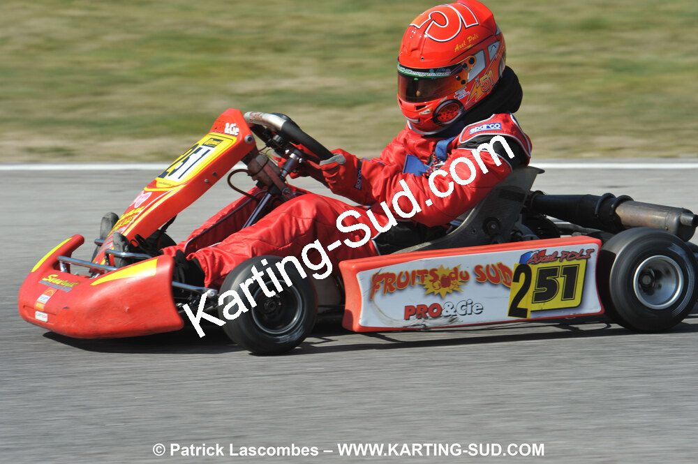 07/03/2010 : 1ère manche du Championnat du Sud 2010 à Lavelanet (photos Patrick Lascombes) 2010 — karting