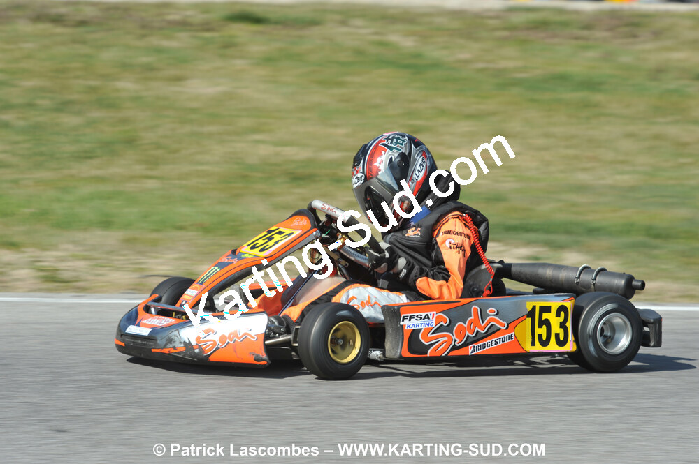 07/03/2010 : 1ère manche du Championnat du Sud 2010 à Lavelanet (photos Patrick Lascombes) 2010 — karting