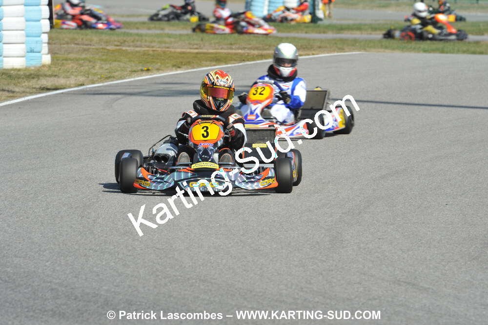 07/03/2010 : 1ère manche du Championnat du Sud 2010 à Lavelanet (photos Patrick Lascombes) 2010 — karting