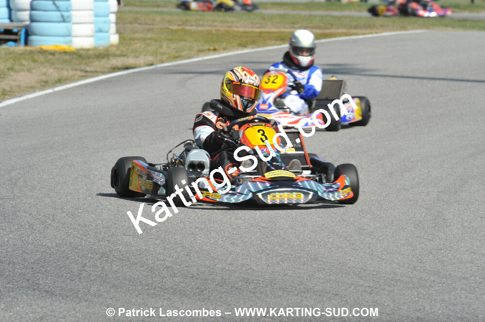 07/03/2010 : 1ère manche du Championnat du Sud 2010 à Lavelanet (photos Patrick Lascombes) 2010 — karting