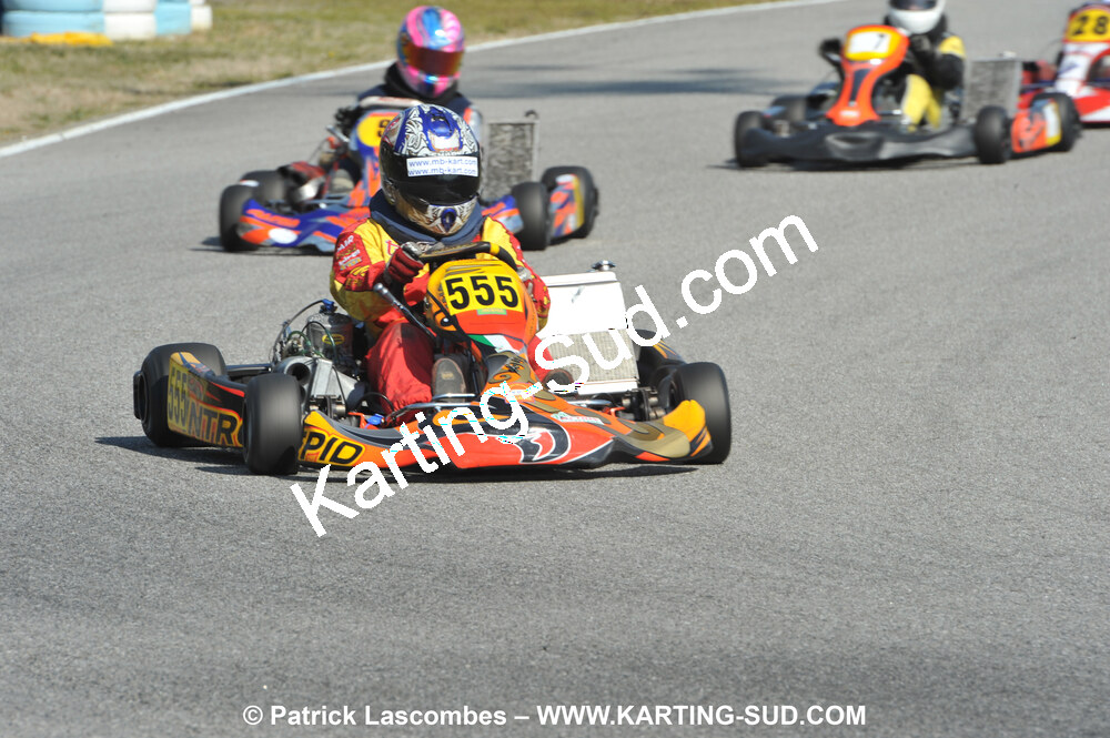 07/03/2010 : 1ère manche du Championnat du Sud 2010 à Lavelanet (photos Patrick Lascombes) 2010 — karting