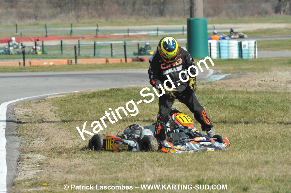 07/03/2010 : 1ère manche du Championnat du Sud 2010 à Lavelanet (photos Patrick Lascombes) 2010 — karting