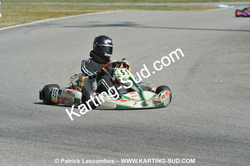 07/03/2010 : 1ère manche du Championnat du Sud 2010 à Lavelanet (photos Patrick Lascombes) 2010 — karting