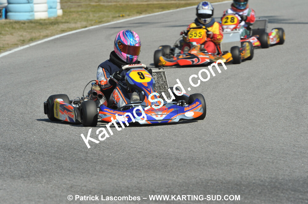 07/03/2010 : 1ère manche du Championnat du Sud 2010 à Lavelanet (photos Patrick Lascombes) 2010 — karting