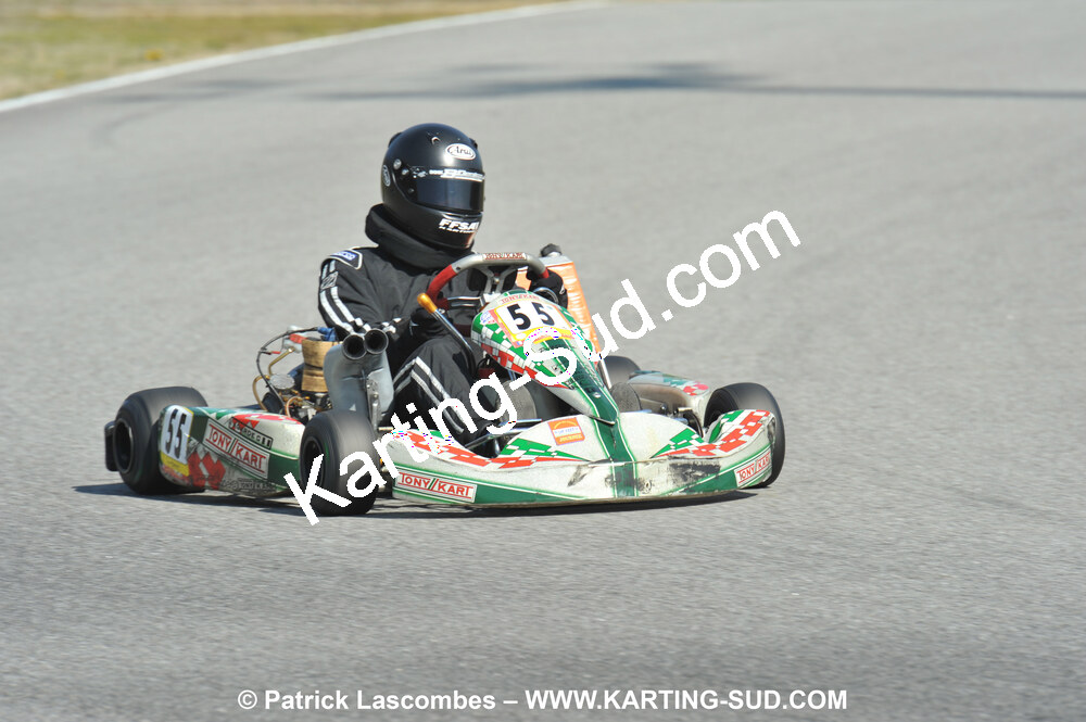 07/03/2010 : 1ère manche du Championnat du Sud 2010 à Lavelanet (photos Patrick Lascombes) 2010 — karting
