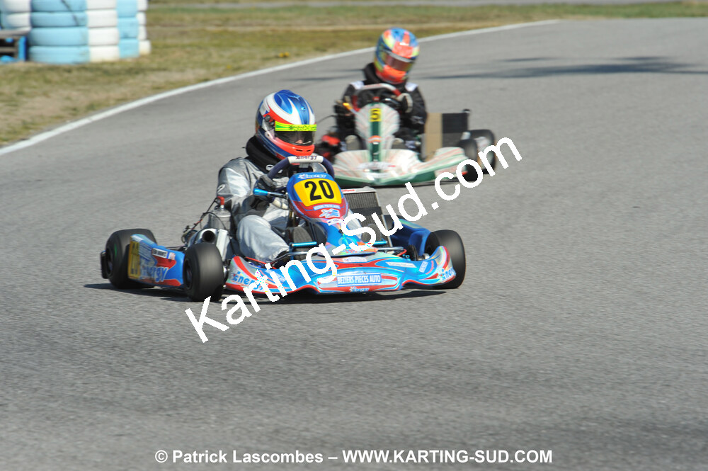 07/03/2010 : 1ère manche du Championnat du Sud 2010 à Lavelanet (photos Patrick Lascombes) 2010 — karting