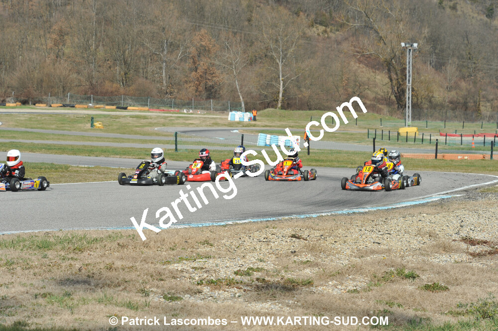 07/03/2010 : 1ère manche du Championnat du Sud 2010 à Lavelanet (photos Patrick Lascombes) 2010 — karting