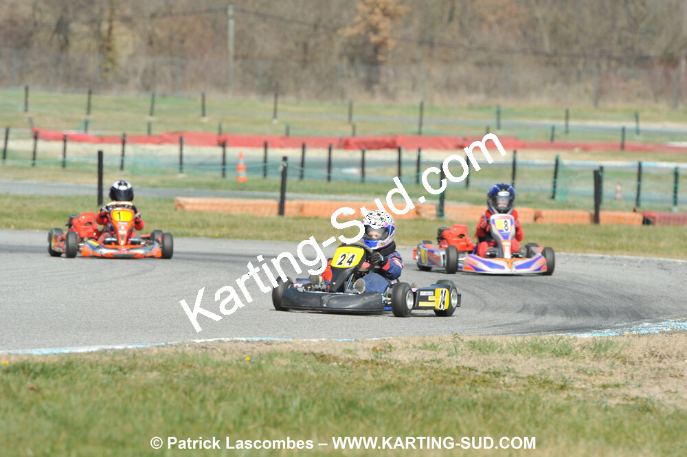 07/03/2010 : 1ère manche du Championnat du Sud 2010 à Lavelanet (photos Patrick Lascombes) 2010 — karting