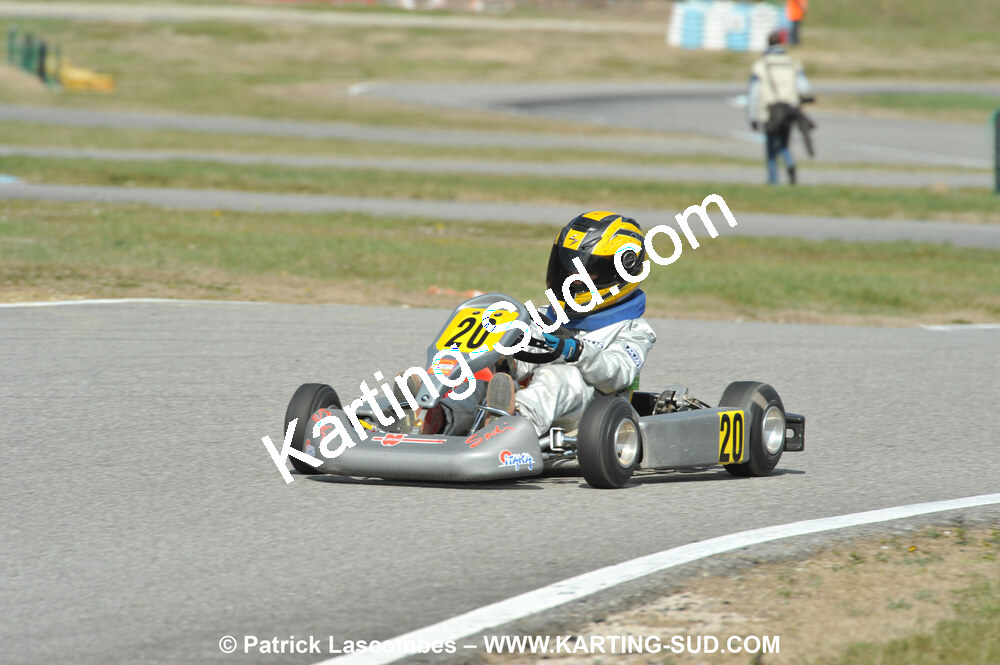 07/03/2010 : 1ère manche du Championnat du Sud 2010 à Lavelanet (photos Patrick Lascombes) 2010 — karting