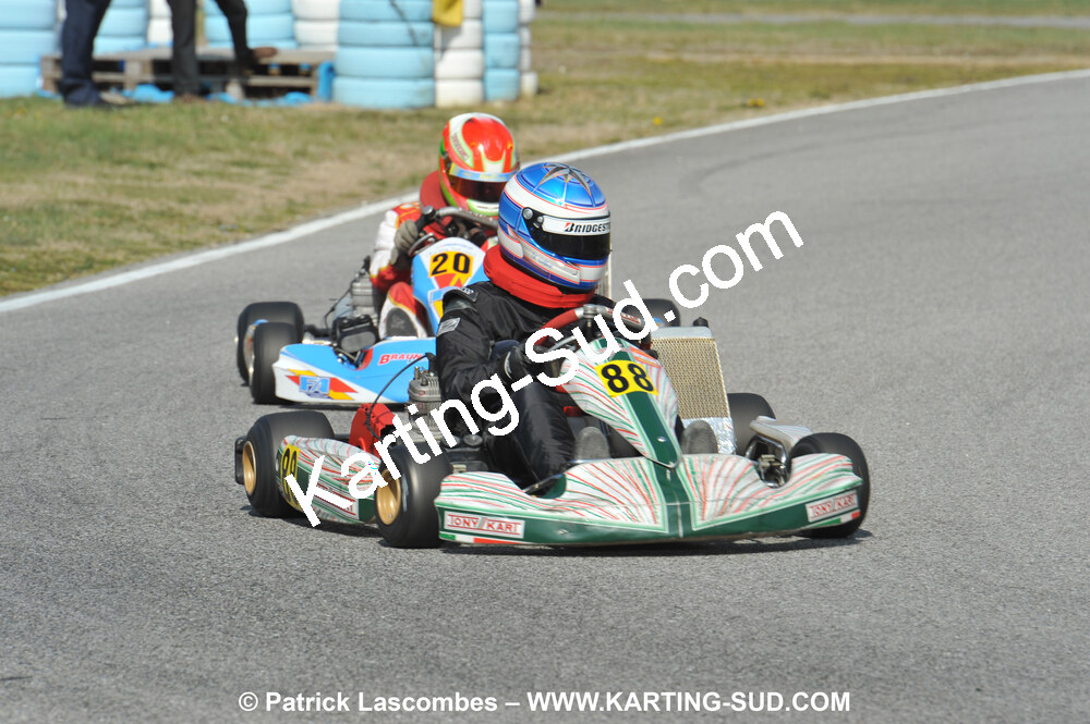 07/03/2010 : 1ère manche du Championnat du Sud 2010 à Lavelanet (photos Patrick Lascombes) 2010 — karting