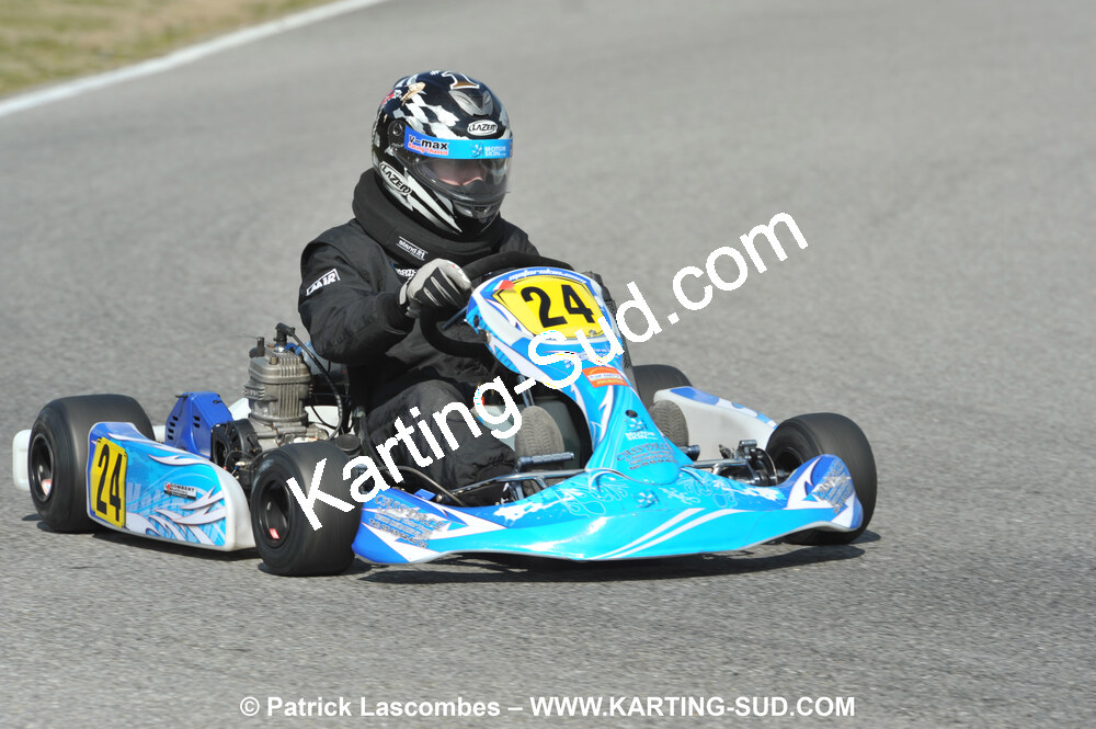 07/03/2010 : 1ère manche du Championnat du Sud 2010 à Lavelanet (photos Patrick Lascombes) 2010 — karting