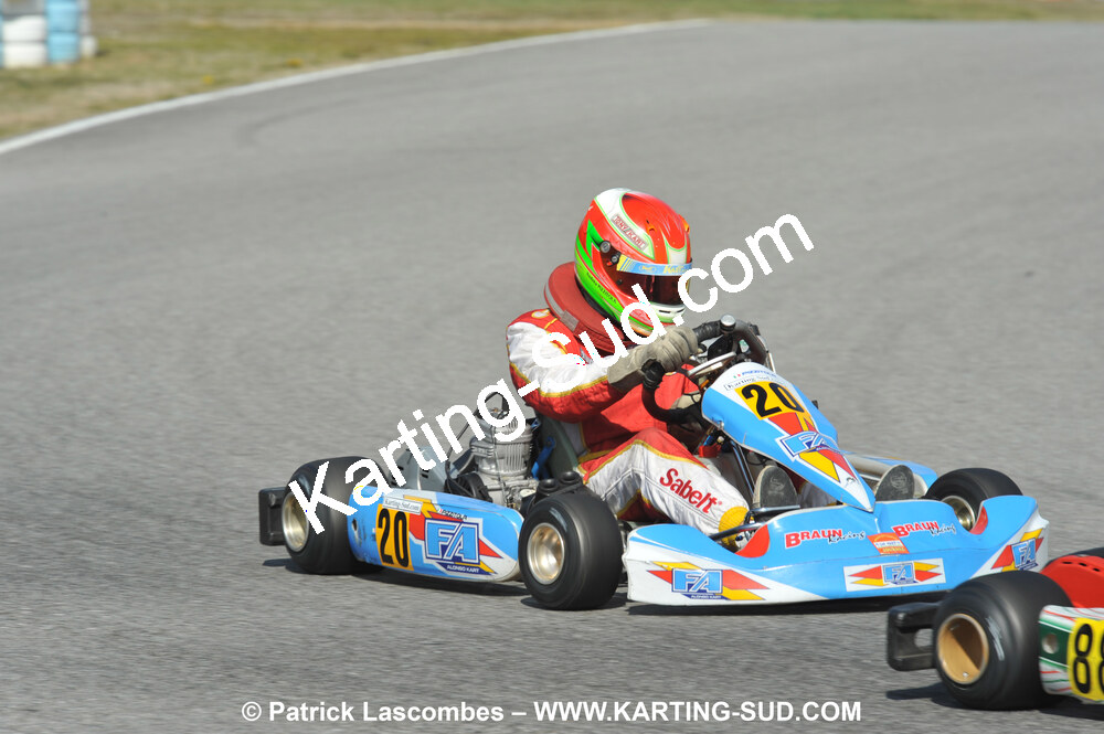 07/03/2010 : 1ère manche du Championnat du Sud 2010 à Lavelanet (photos Patrick Lascombes) 2010 — karting