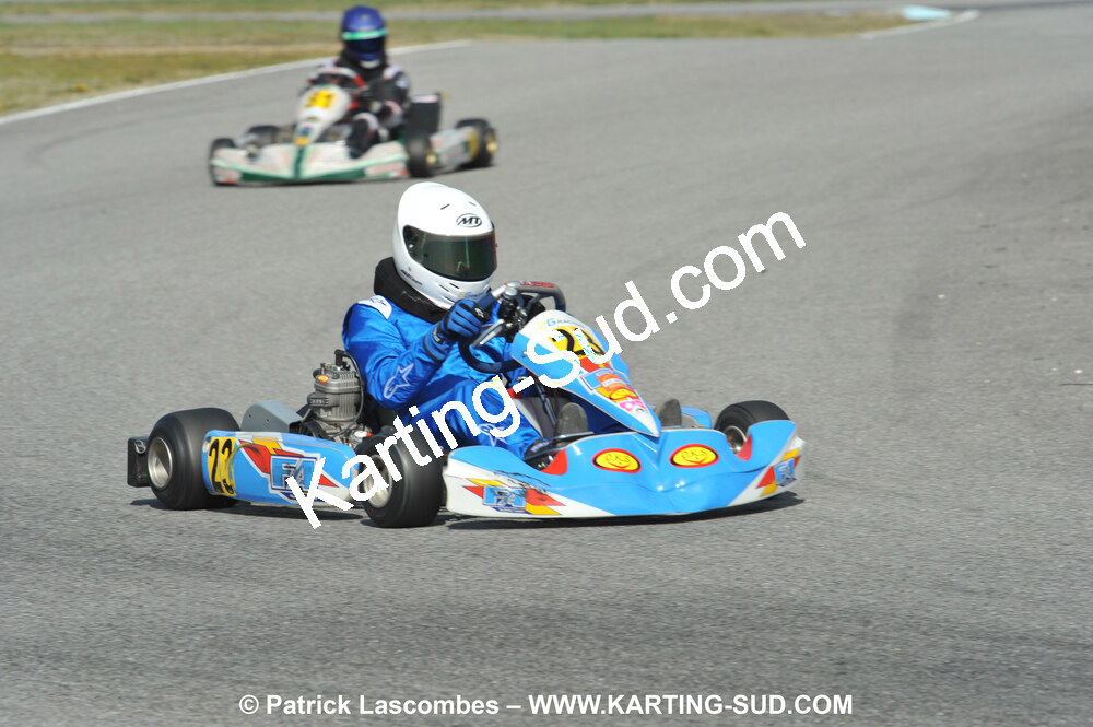 07/03/2010 : 1ère manche du Championnat du Sud 2010 à Lavelanet (photos Patrick Lascombes) 2010 — karting