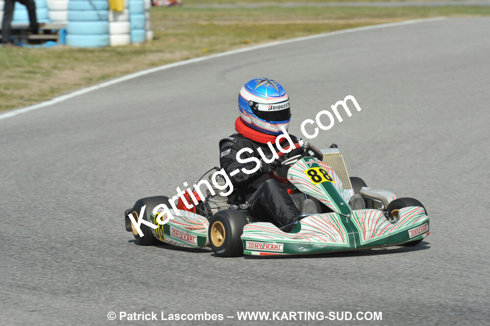 07/03/2010 : 1ère manche du Championnat du Sud 2010 à Lavelanet (photos Patrick Lascombes) 2010 — karting