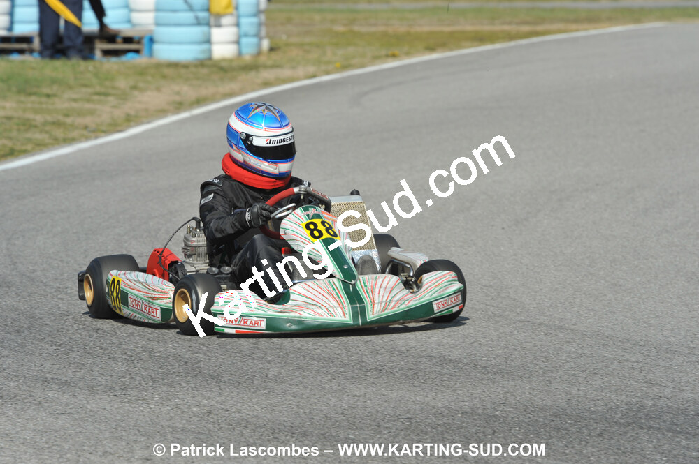 07/03/2010 : 1ère manche du Championnat du Sud 2010 à Lavelanet (photos Patrick Lascombes) 2010 — karting
