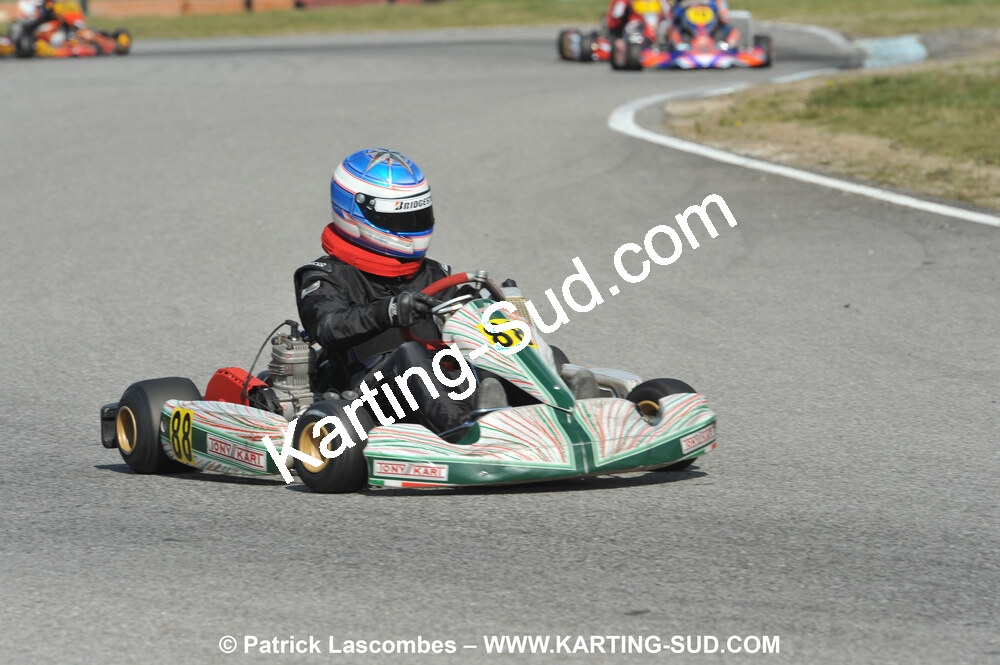 07/03/2010 : 1ère manche du Championnat du Sud 2010 à Lavelanet (photos Patrick Lascombes) 2010 — karting