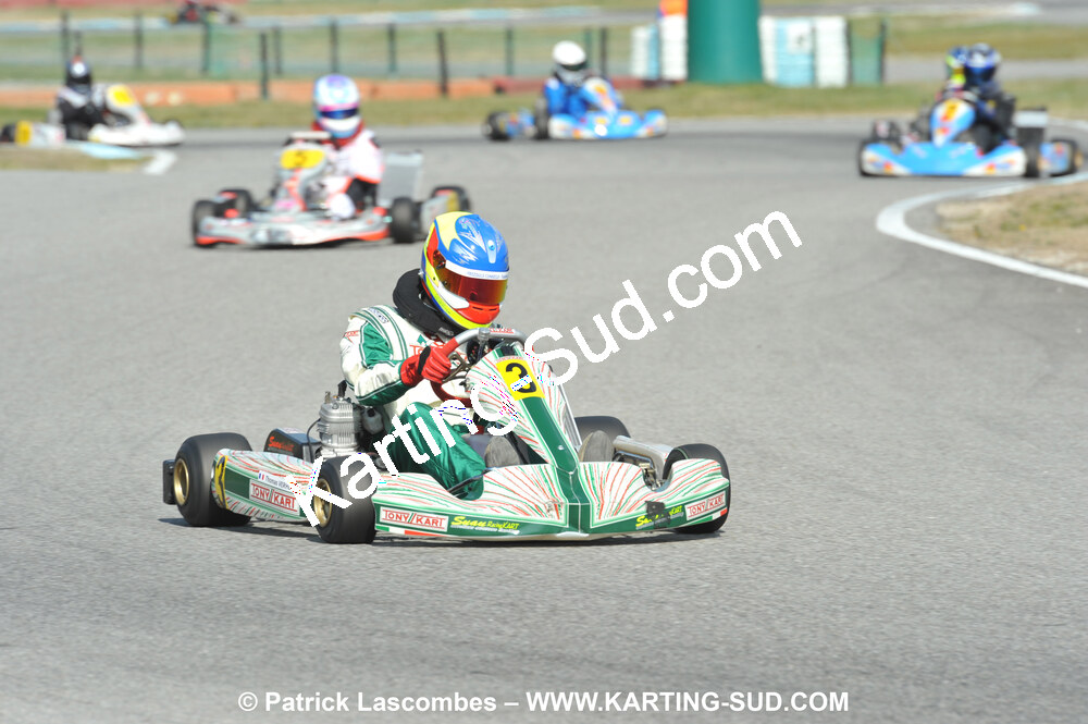 07/03/2010 : 1ère manche du Championnat du Sud 2010 à Lavelanet (photos Patrick Lascombes) 2010 — karting