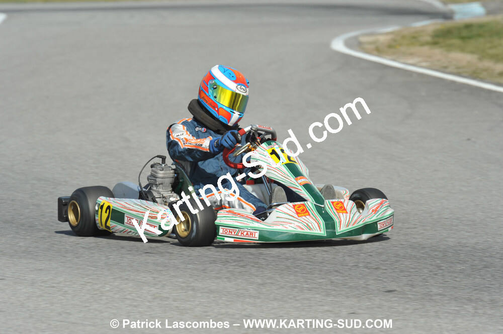 07/03/2010 : 1ère manche du Championnat du Sud 2010 à Lavelanet (photos Patrick Lascombes) 2010 — karting