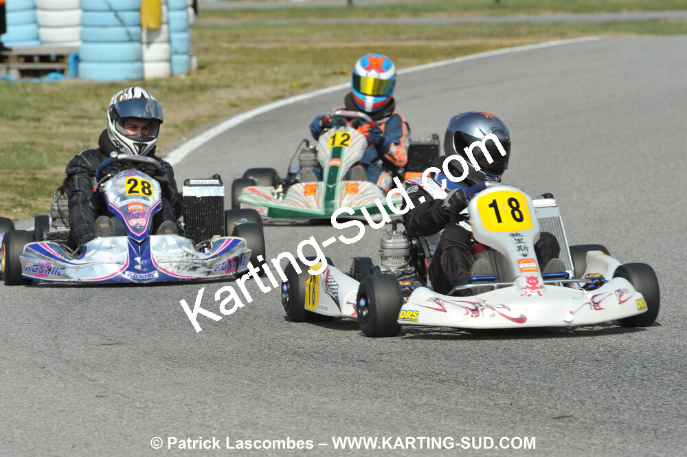 07/03/2010 : 1ère manche du Championnat du Sud 2010 à Lavelanet (photos Patrick Lascombes) 2010 — karting