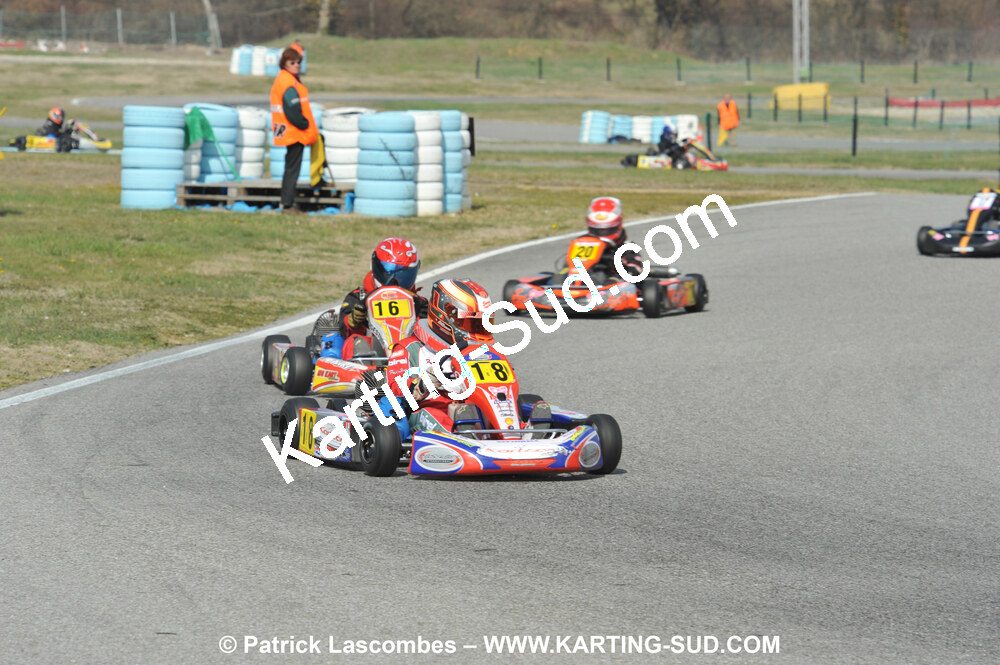07/03/2010 : 1ère manche du Championnat du Sud 2010 à Lavelanet (photos Patrick Lascombes) 2010 — karting