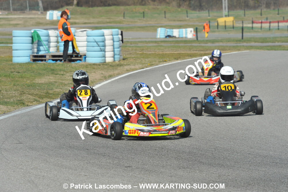 07/03/2010 : 1ère manche du Championnat du Sud 2010 à Lavelanet (photos Patrick Lascombes) 2010 — karting