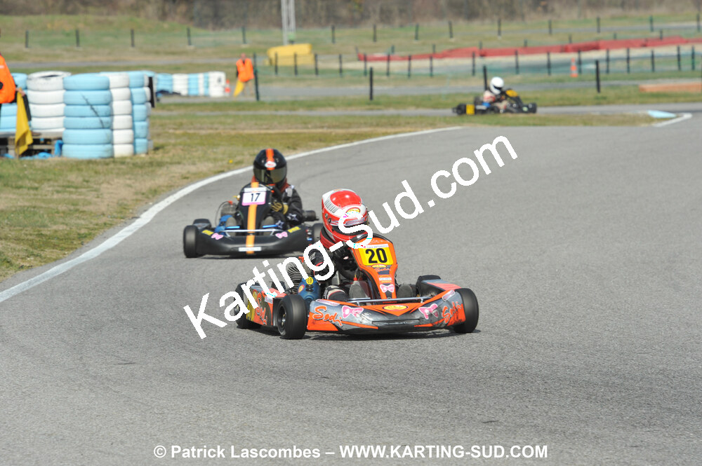 07/03/2010 : 1ère manche du Championnat du Sud 2010 à Lavelanet (photos Patrick Lascombes) 2010 — karting