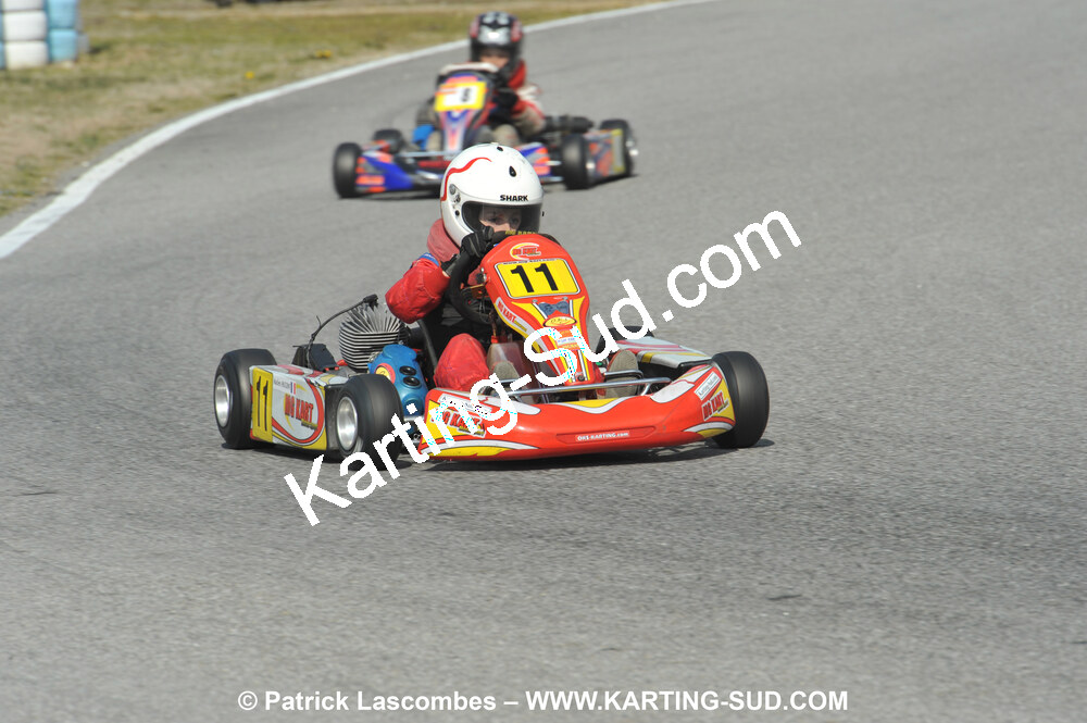 07/03/2010 : 1ère manche du Championnat du Sud 2010 à Lavelanet (photos Patrick Lascombes) 2010 — karting