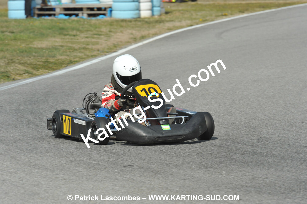 07/03/2010 : 1ère manche du Championnat du Sud 2010 à Lavelanet (photos Patrick Lascombes) 2010 — karting