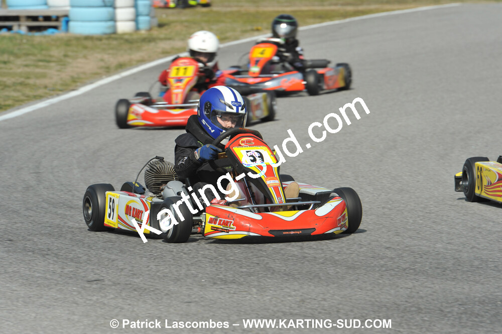 07/03/2010 : 1ère manche du Championnat du Sud 2010 à Lavelanet (photos Patrick Lascombes) 2010 — karting