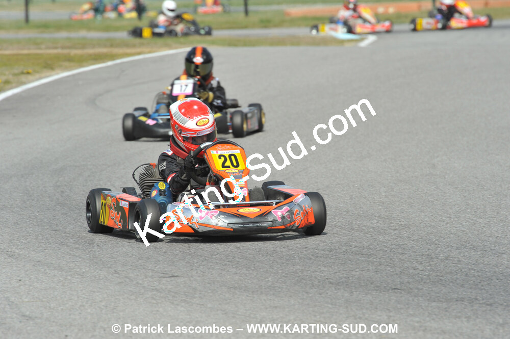 07/03/2010 : 1ère manche du Championnat du Sud 2010 à Lavelanet (photos Patrick Lascombes) 2010 — karting