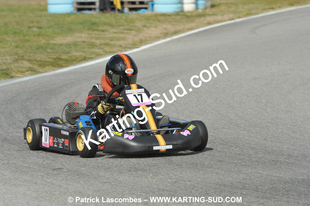 07/03/2010 : 1ère manche du Championnat du Sud 2010 à Lavelanet (photos Patrick Lascombes) 2010 — karting