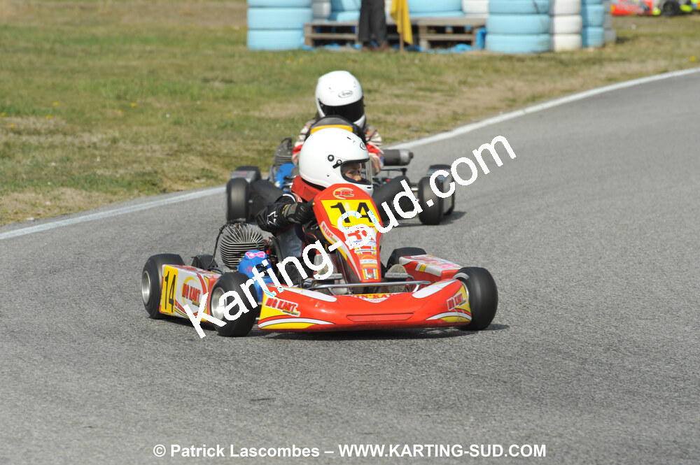 07/03/2010 : 1ère manche du Championnat du Sud 2010 à Lavelanet (photos Patrick Lascombes) 2010 — karting
