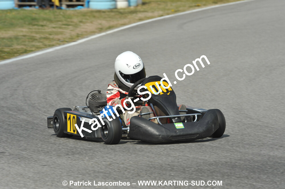07/03/2010 : 1ère manche du Championnat du Sud 2010 à Lavelanet (photos Patrick Lascombes) 2010 — karting