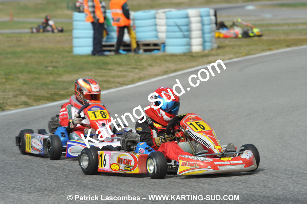 07/03/2010 : 1ère manche du Championnat du Sud 2010 à Lavelanet (photos Patrick Lascombes) 2010 — karting