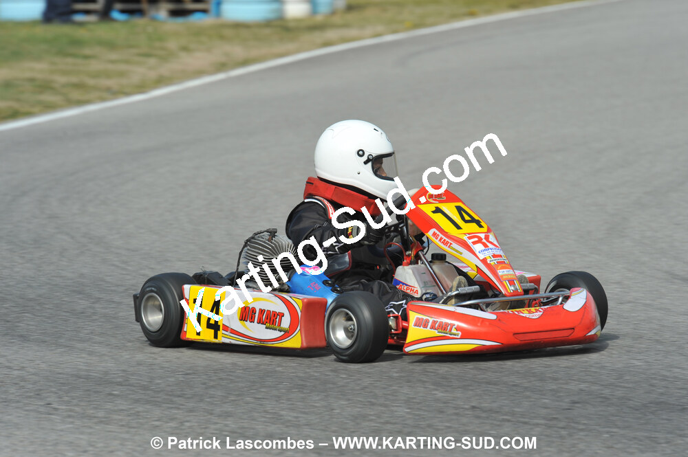 07/03/2010 : 1ère manche du Championnat du Sud 2010 à Lavelanet (photos Patrick Lascombes) 2010 — karting