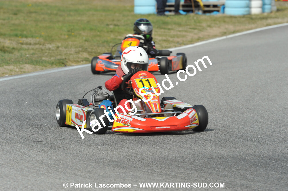 07/03/2010 : 1ère manche du Championnat du Sud 2010 à Lavelanet (photos Patrick Lascombes) 2010 — karting