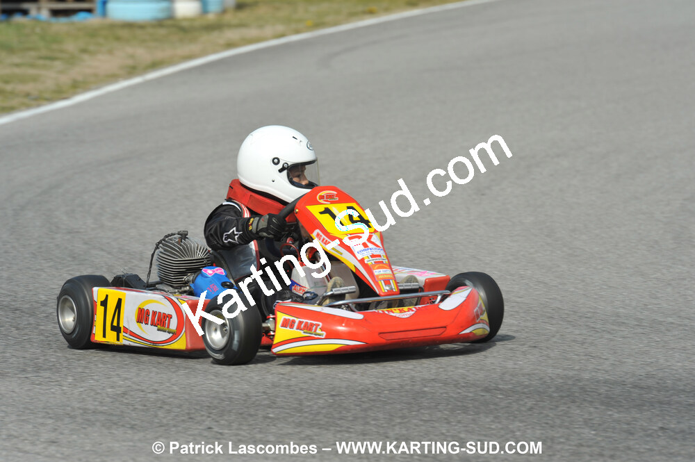 07/03/2010 : 1ère manche du Championnat du Sud 2010 à Lavelanet (photos Patrick Lascombes) 2010 — karting