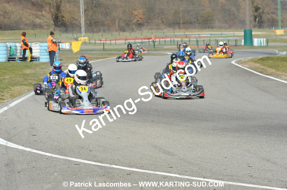 07/03/2010 : 1ère manche du Championnat du Sud 2010 à Lavelanet (photos Patrick Lascombes) 2010 — karting